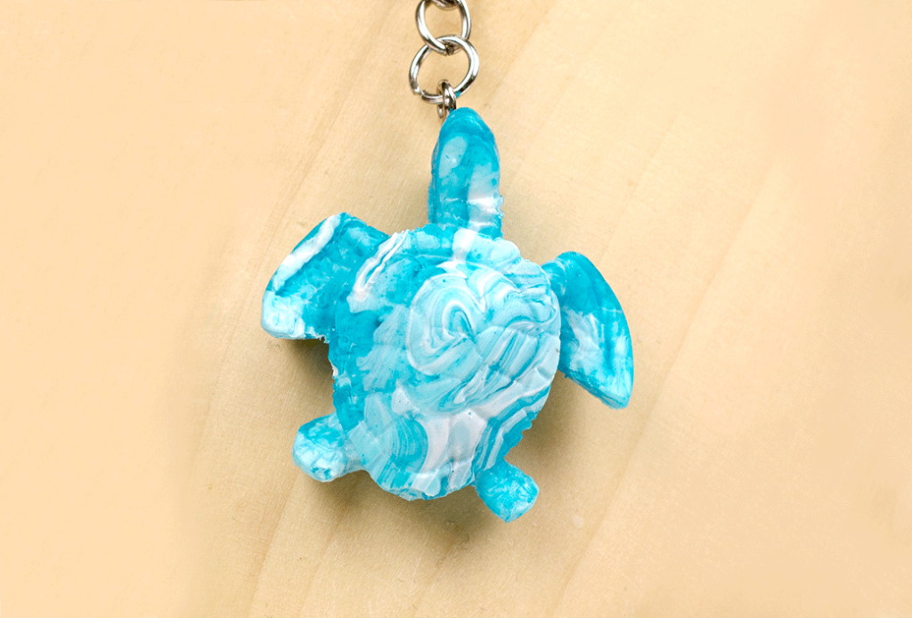 Sea turtle keychain by take me to the ocean